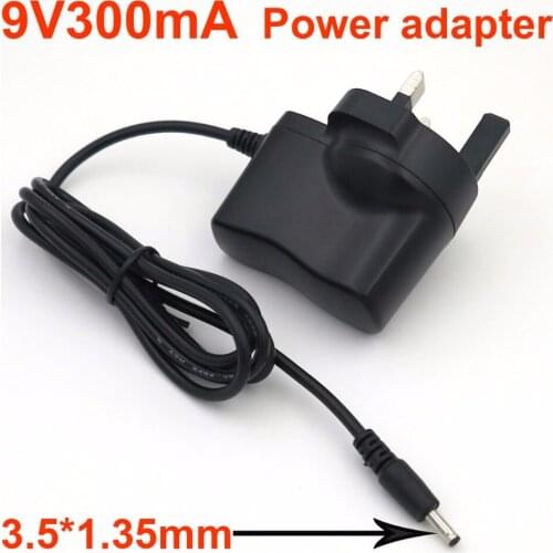 VORED 9V300mA New AC 100V-240V Converter Power Adapter DC 3.5*1.35mm US/EU/UK/AU Plug Power Supply for Electronic scale