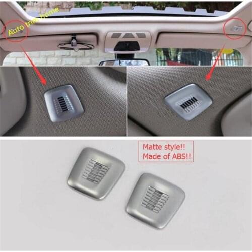 Auto Roof Dome Mic Microphone Decoration Frame Accessories Interior Refit Kit Cover Trim Fit For BMW X5 G05 2019 2020 2021