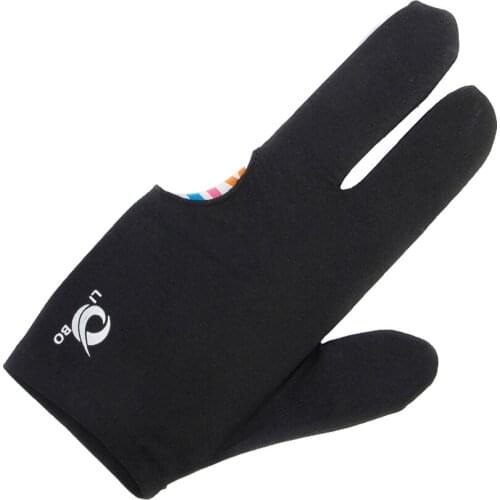 Pool 3-Finger Glove Billiard Snooker Show Gloves Sport Equipment Accessories