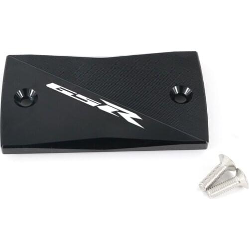 For Suzuki GSR400 2008-2016 GSR600 2006-2018 GSR750 2011-2018 Front CNC Brake Fluid Cap Master Cylinder Reservoir Fluid Plug