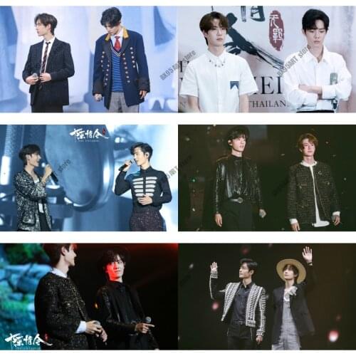 Canvas Painting Chen Qingling Xiao Zhan Wang Yibo Wall Art Posters and Prints Room Decor Pictures Living Nordic Home Decoration