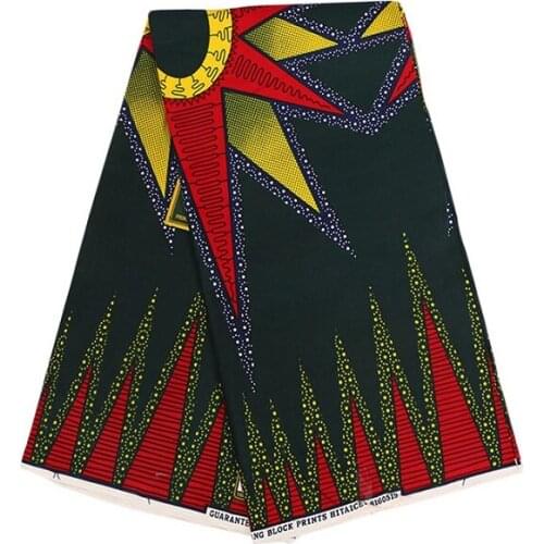 Mylb bintarealwax New Arrival 2019 Ankara Binta Real Wax High Quality 6 yards African Fabric for Party Dress