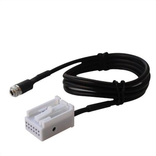 Original Plugs To AUX Adapter 3.5mm Connector For Audi A4/A3/A6/TT/A8/S4 Car Audio Media Cable Data Music Wire