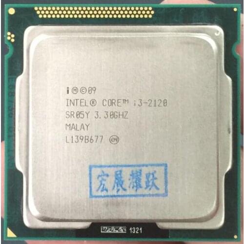 PC computer Intel Core i3-2120 i3 2120 Processor (3M Cache, 3.30 GHz) LGA1155 Desktop CPU