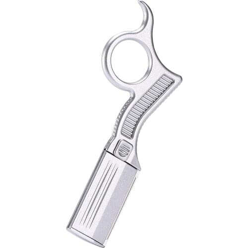 Professional Barber Straight Edge Razor Safety Razors Hair Removal Metal Material Barber razors Fits all Double Edge Blade