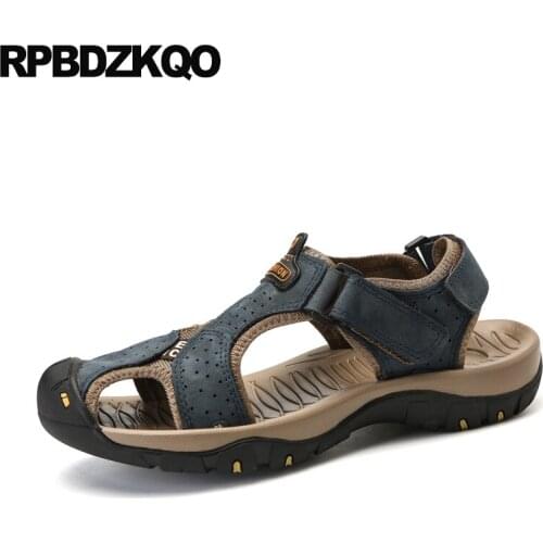 Beach size 47 fashion big waterproof strap soft shoes native water mens sandals 2019 summer outdoor 46 designer closed toe flat