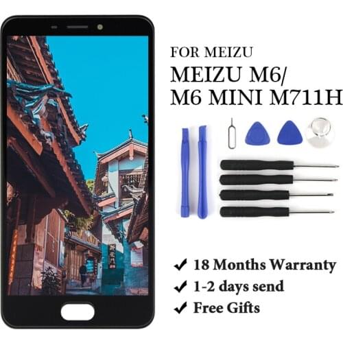 18 month Warranty For Meizu M6 LCD Display Touch Screen Digitizer For Meizu M6 mini M711H M711M M711Q lcd touch screen