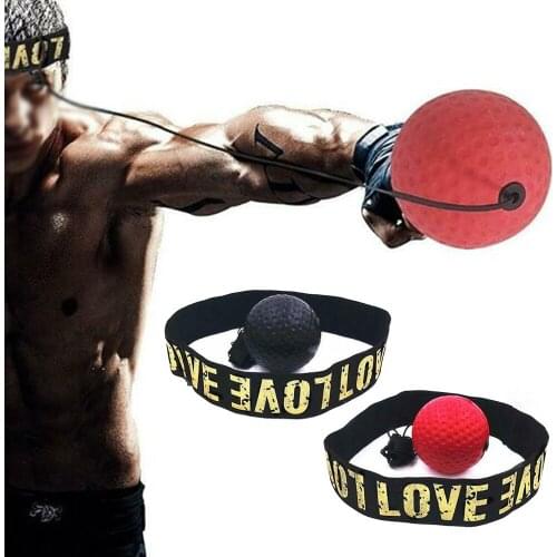 Speed Training Boxing Ball With Head Band Reaction Ball Time Training Trainer For MMA Muay Thai Trainer Fitness Equipment
