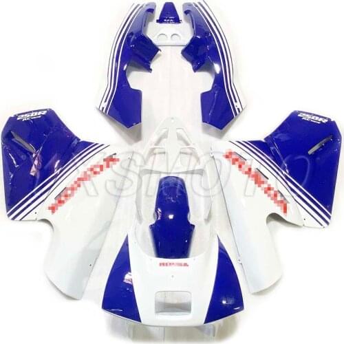 Brand new ABS fairings NSR250 P2 18 issues white blue bodywork fairing kit nsr 250 p2 issues 18