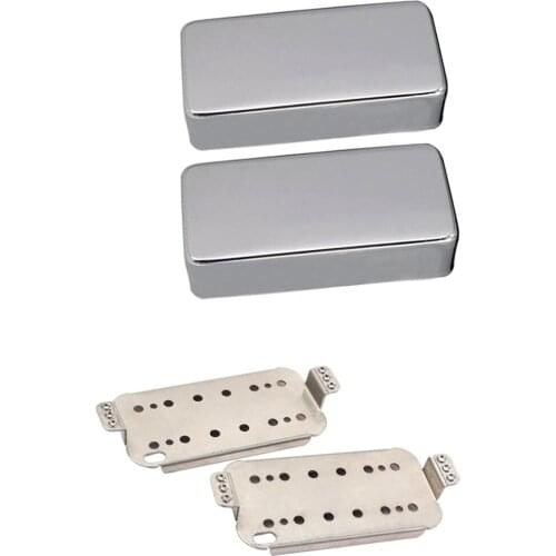 Seal Type Pickup Covers W/ Double Coil Pickup Baseplate for Guitar
