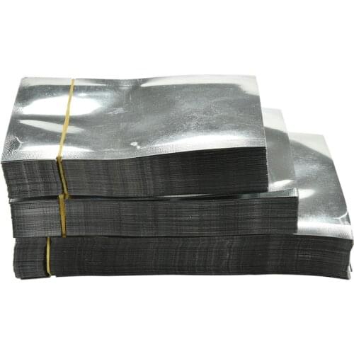 Vacuum Bag Sealer Food Storage Package Silver Aluminum Foil Mylar Bag 100 Pcs Excellent Quality 7*10 cm