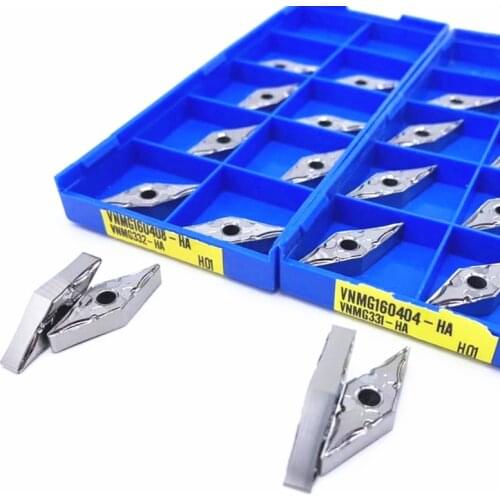VNMG160404-AK H01/ VNMG160408-AK H01 carburo di tornitura lama cnc inserti per tornitura di alluminio esterno