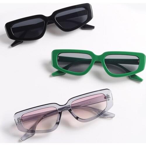 Kachawoo square sunglasses women leopard green orange cat eye sun glasses men party shades decorative unisex dropshipping cheap