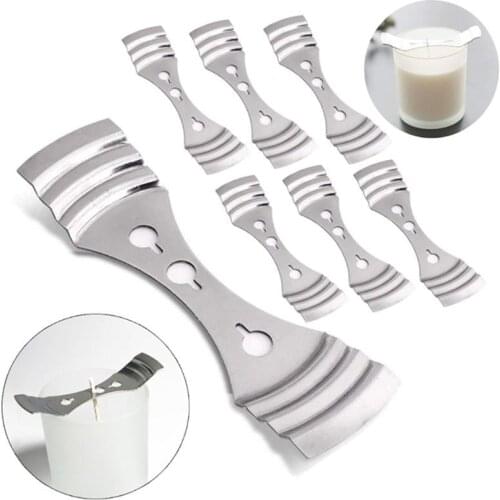 20Pcs Candle Wick Centering Devices Candle Core Holder DIY Candle Making Supplies Home Decor Accessories