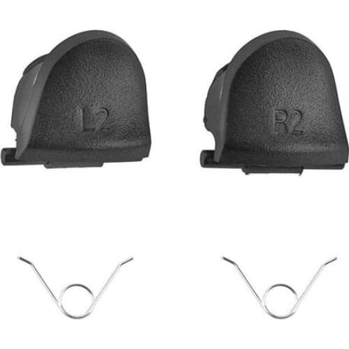 5 Pairs L2 R2 Trigger Replacement Parts Buttons For PlayStations 4 PS4 Controller Sensitive Touch Easy To Install Games Accessor