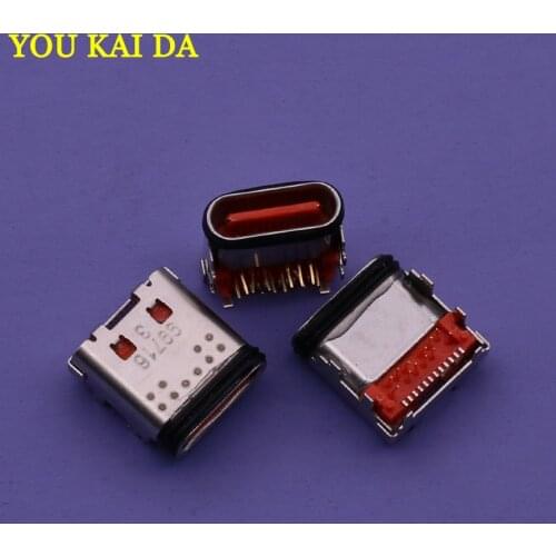 5pcs USB Power Connector Dock USB-C Jack For JBL Flip 5 Bluetooth Speaker Charging Port Type-C Charger Plug Female Socket