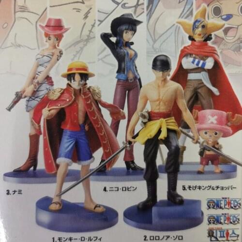 Bandai Genuine ONE PIECE Box Egg STYLING 3 Kids Luffy Nami Toys Anime Figures PVC Action Figure Collections Model Dolls Gifts