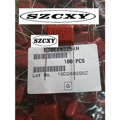 Free Shipping 100PCS ECQE2W225KH 225J K 2.2UF 450V 0 P22.5MM