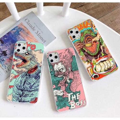 Anime Dorohedoro Phone Case for iphone 12 pro max mini 11 pro XS MAX 8 7 6 6S Plus X 5S SE 2020 XR cover