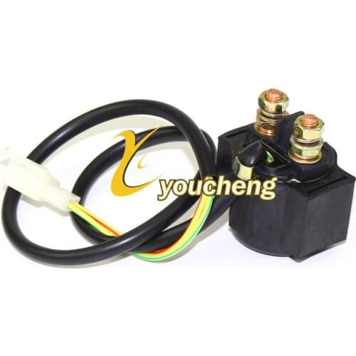 GY6 50cc 150cc Starter Solenoid Relay 139QMB 152QMI 157QMJ Chinese ATV Scooter Moped Go Kart 18.5 inch-wire JDQ-GY6XF