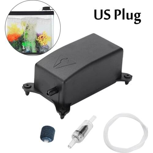 Aquarium Fish Farming Oxygenation Pump Aeration Pump Fish Tank Aerator Mute Small Household Single-hole Oxygen Pump Kit