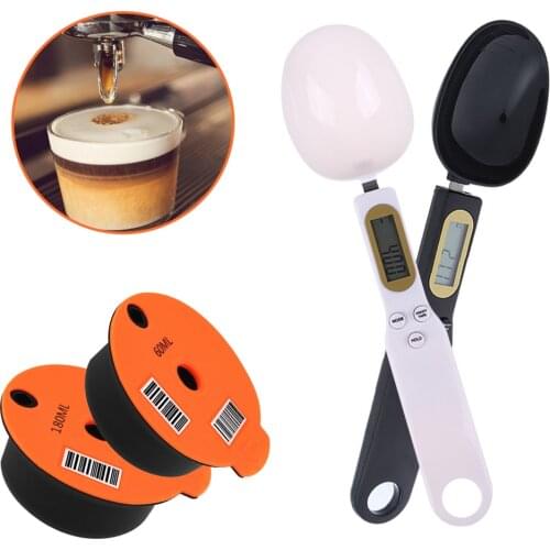 60/180 ml coffee machine for Bosch-s Tassimo kitchen gadgets reusable capsule coffee cup filter basket Electronic Digital Spoon