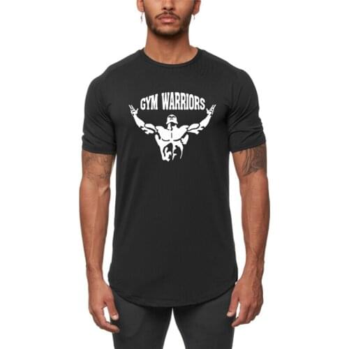 Mens Fitness Clothing Quick-drying 2021 New Sports Short-sleeved Training Tights Mens Running Suit