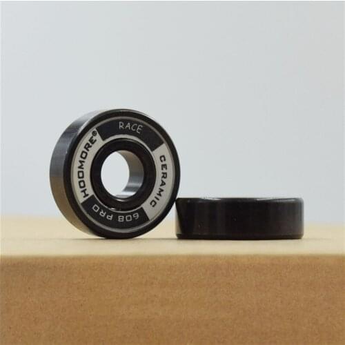 New arrival High quality professional inline speed skating bearing Si3N4 black ceramic 608RS track marathon race bearings