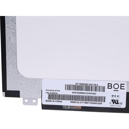 NT156WHM N42 15.6'' Screen Fit for n156BGE-EA1 EB1 EA2 EAA EB2 E31 E41 E32 E42 B156XW04 V.7 V.8