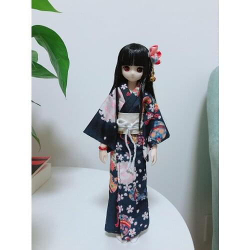 OB11 blyth 1/6 1/8 1/4 1/3 BJD clothes accessories ancient costume Japanese kimono yukata for BJD/SD Strong uncle doll C0434