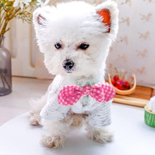 GALAXYDOG Dog Clothes Bow Tie Baby Shirt Jacket For Small Dog Puppy Pet Cat All Season Pet Cute Costume Pet Cloth Dog Coat Vest