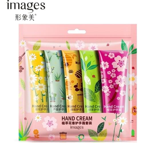 Plants Hand Cream Set Aloe Green Tea Propolis Moisturizing Hand Cream Nourishing Anti Chapping Oil Control Hand Care TSLM1