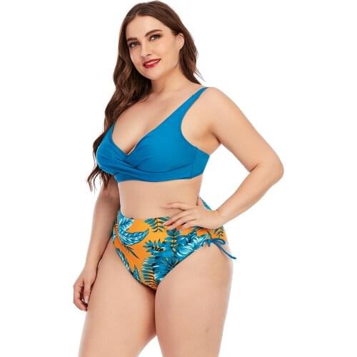 2021 Split Swimsuit Split Two Piece Swimsuit Bikini Beach Hot Springs Wading Sport Bikini Women Wear