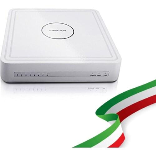 Network Video Recorder PoE Foscam FN8108HE 8 channels with 8 ports PoE function P2P