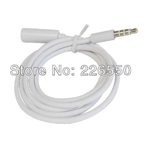 Male to female 3.5 mm Aux mobile computer headphones extension cord Audio extension cable 200pcs/lot free shipping