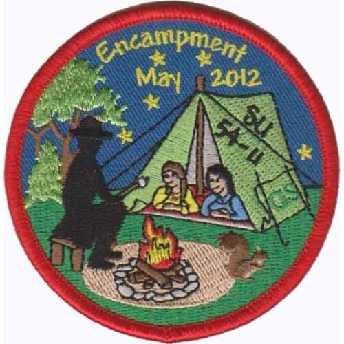 Embroidered Badge, OEM Orders and Customized Designs are Welcome, with 50pcs MOQ, 100pcs/lot, free shipping