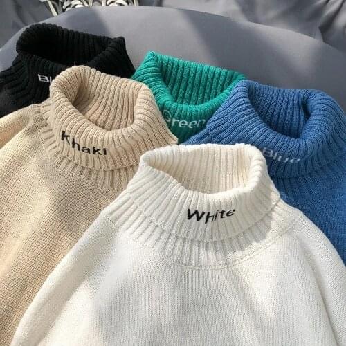 Xinbachen Men's Wool Pullovers