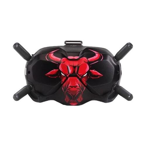 Skin Protective Cover for DJI FPV Goggles Stickers Accessories Remote Control Carbon Fiber Waterproof Decal