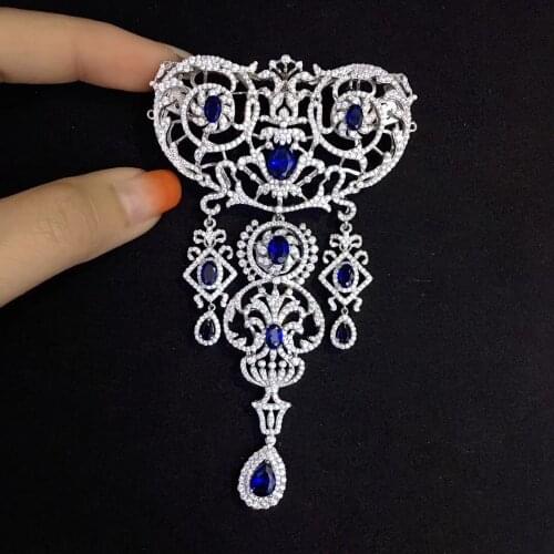 Vintage big brooch pins hollowed-out antique 925 sterling silver luxury jewelry top quality fine women jewelry free shipping