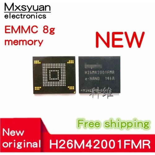 1pcs~10pcs/LOT H26M42001FMR eMMC BGA153 8GB Phone Nand Flash Memory IC Storage Chip Soldered Ball Pins