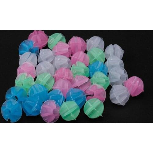 36X Colorful Plastic Cycle Bike Wheel Spoke Clip Luminous Beads Bicycle Decors Drop Shipping
