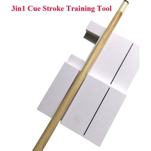 Xmlivet Free shipping Billiards Pool 3 in 1 Cue Stroke Training Tool Snooker Cue Stroke Trainers Billiards Snooker Accessories