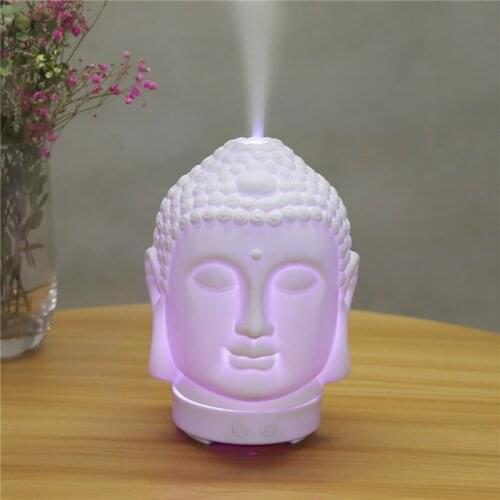 Free shipping ceramic Budda aromatherapy diffuser fragrance air humidifier small home appliance