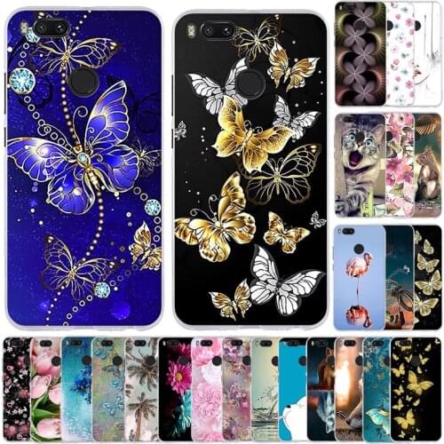 For Xiaomi Mi 5X Case Cover For Xiaomi Mi A1 Phone Cover Silicone Soft TPU Coque Full 360 Protective Bumper Fundas
