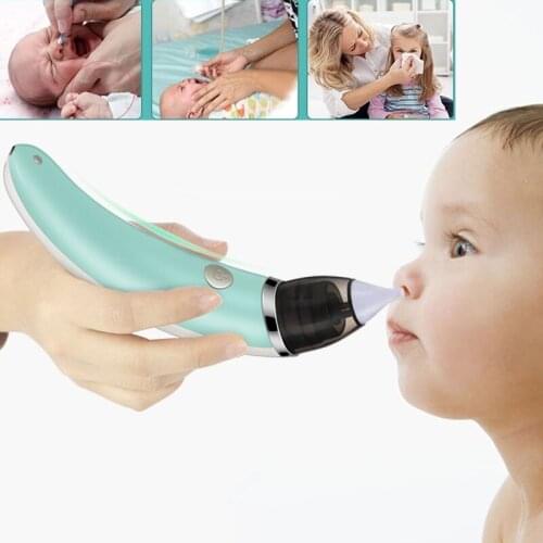 Baby Nasal Aspirator Electric Nose Cleaner Newborn baby sucker cleaner Sniffling Equipment Safe Hygienic Nose aspirator