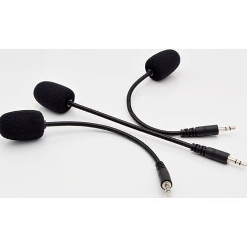 Mini 3.5mm Jack Flexible Capacitance Microphone Mic for Mobile Phone PC Laptop Notebook