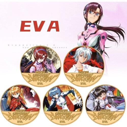 Hot Sale Japanese Anime Gold Plated Coin Collectibles with Coin Case Medal Challenge Coins Original Souvenir Gifts Set