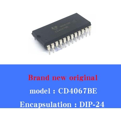5/pcs Lot CD4067BE CD4067 In-line DIP-24 logic chip