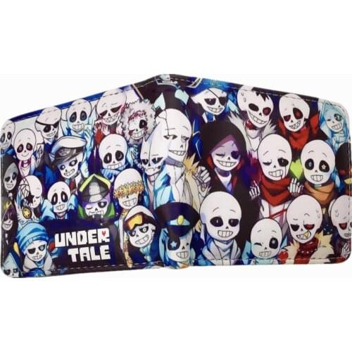 New Arrival Game Undertale Wallet Short Purse With Card Holder Coin Pocket