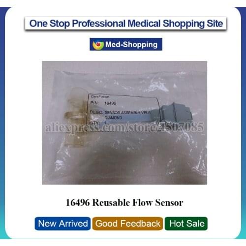New and Original Viasys VELA Carefusion VELA Diamond (Blue Tubing) ventlator Flow Sensor 16496 reusable flowsensor